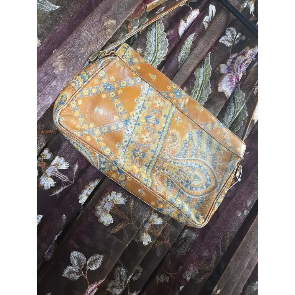 Vintage Morris Moskowitz Purse Print Shoulder Bag